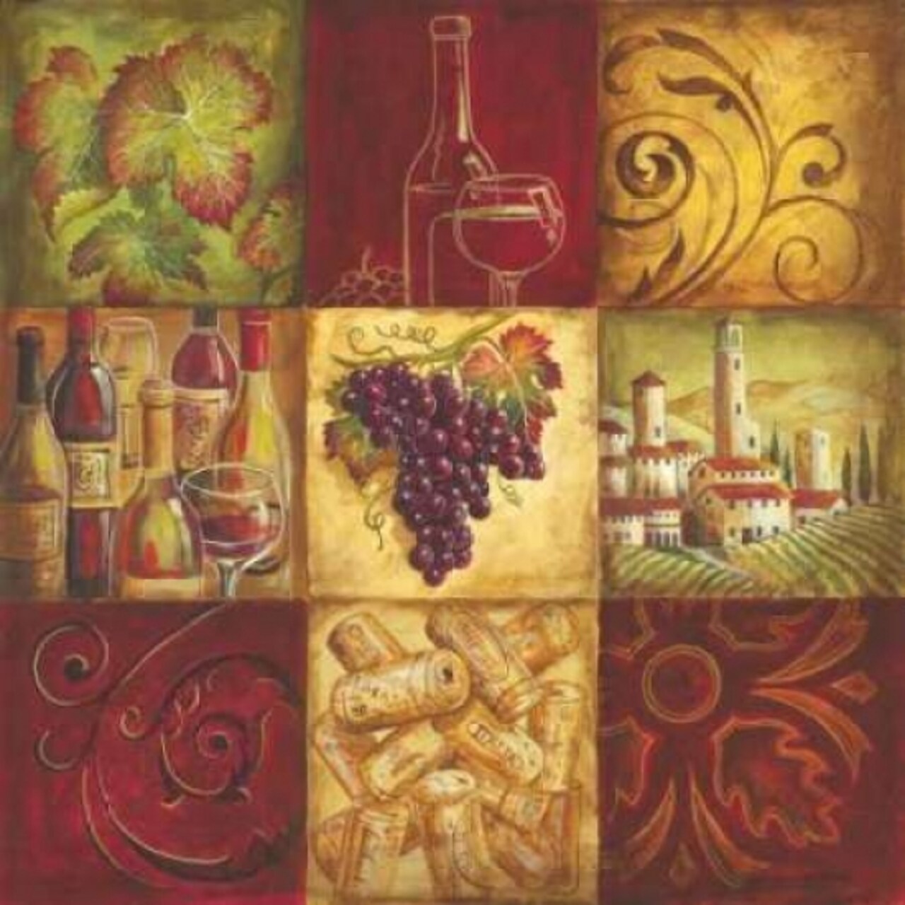 Tuscan Wine II Poster Print by Gregory Gorham - Item # VARPDXGOR206